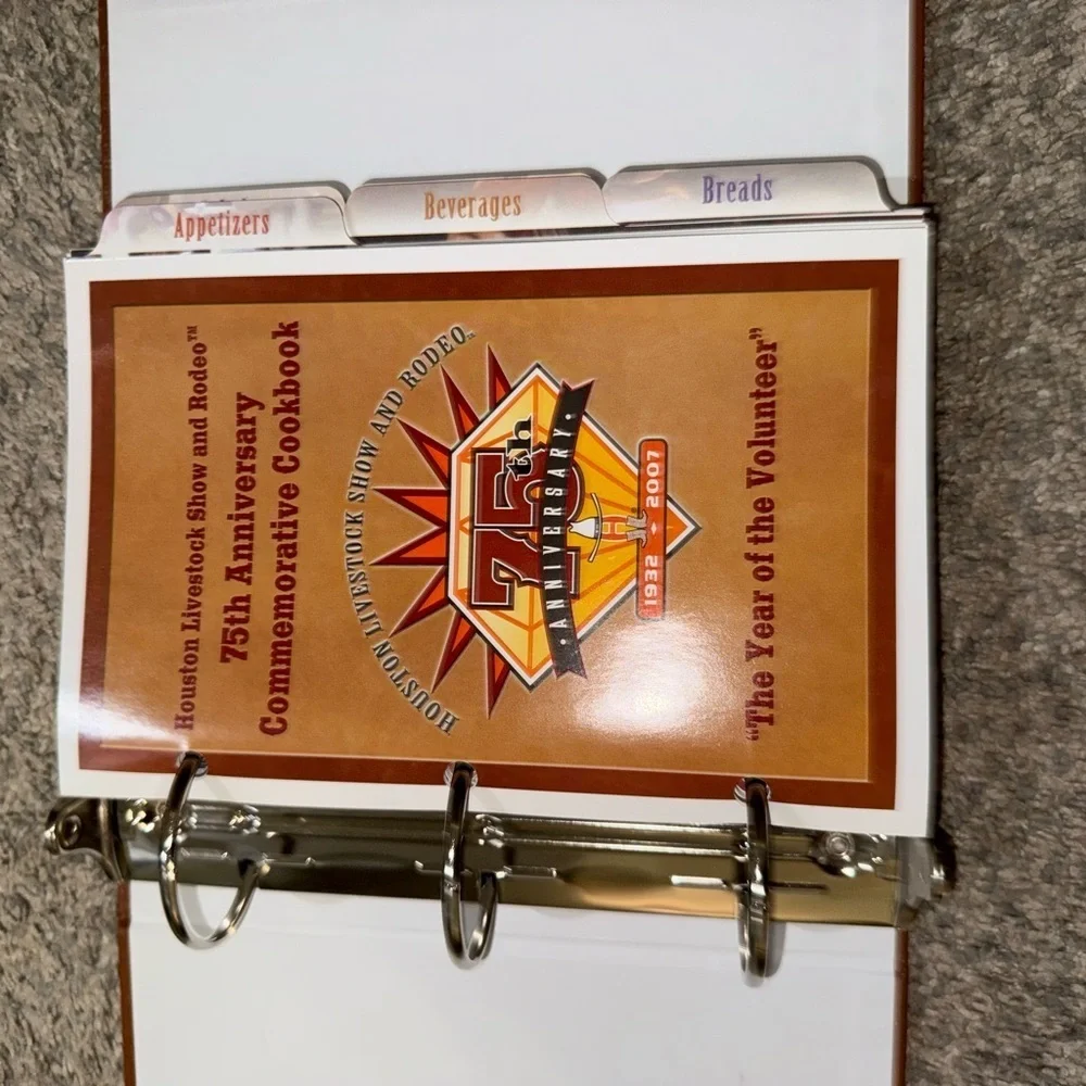 Houston Livestock show and rodeo 75th Anniversary cookbook